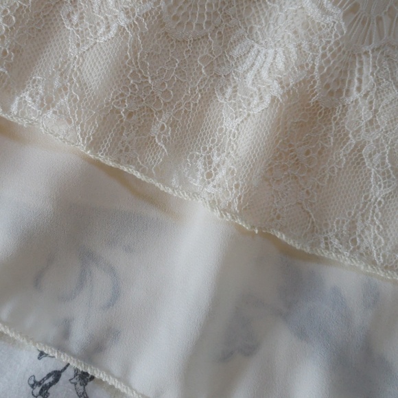 Lace overlay tank top - Picture 3 of 4